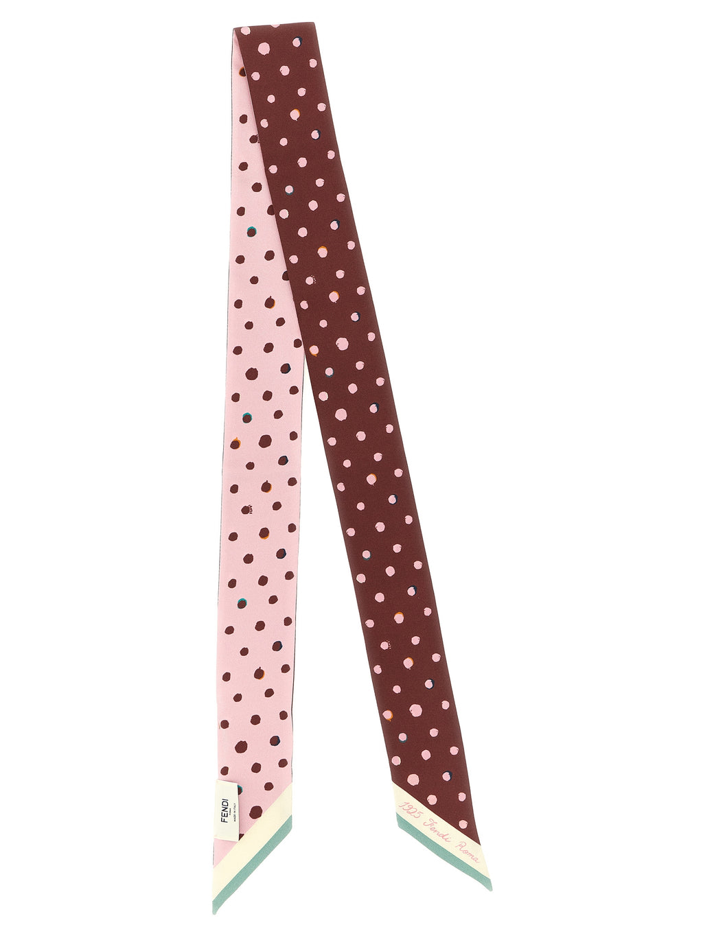 Multicolor Silk Foulard