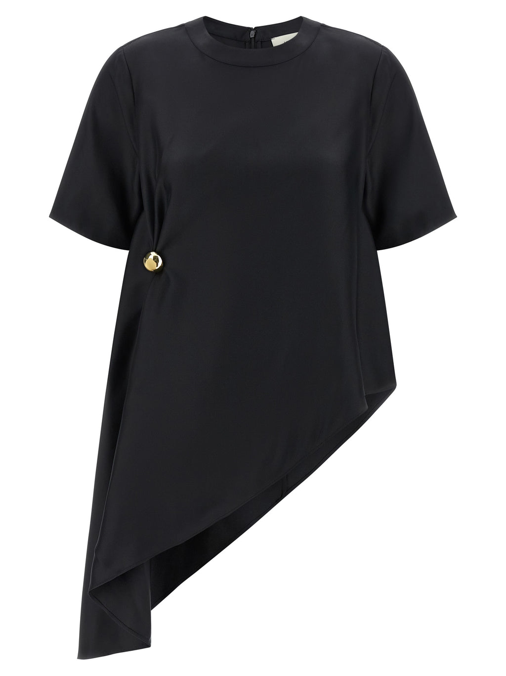 Black Silk Blouse