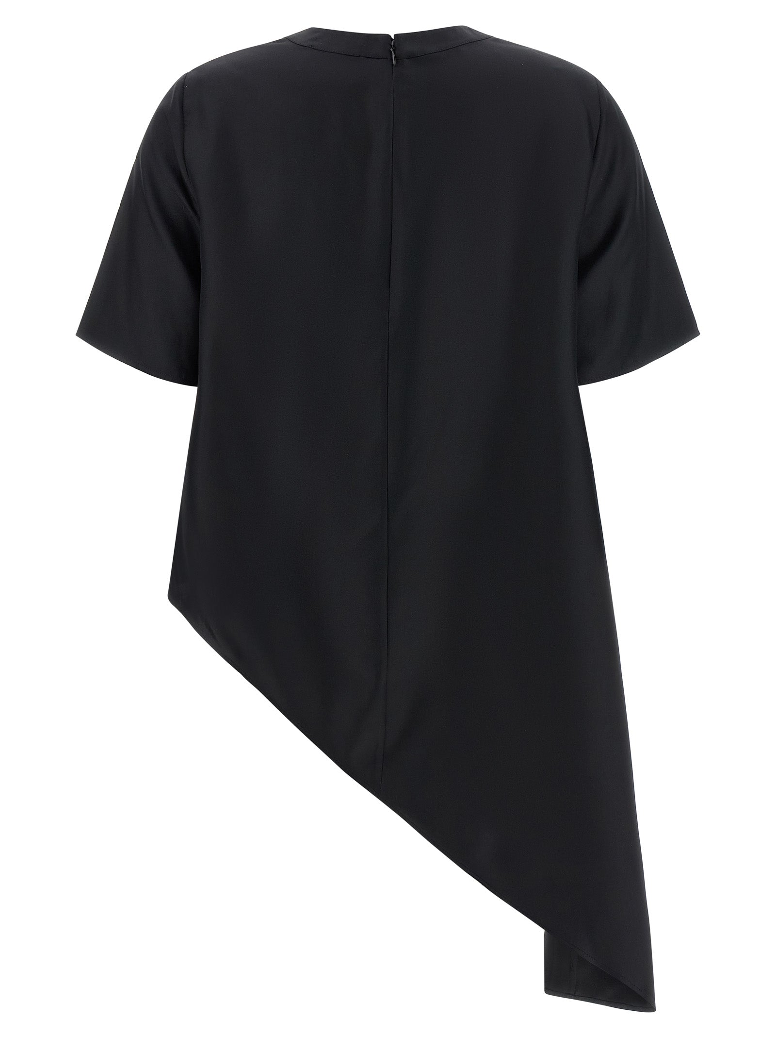 Black Silk Blouse