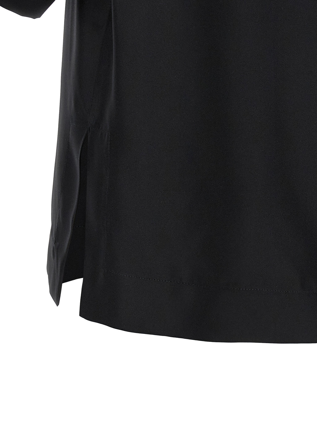 Black Silk Shirt