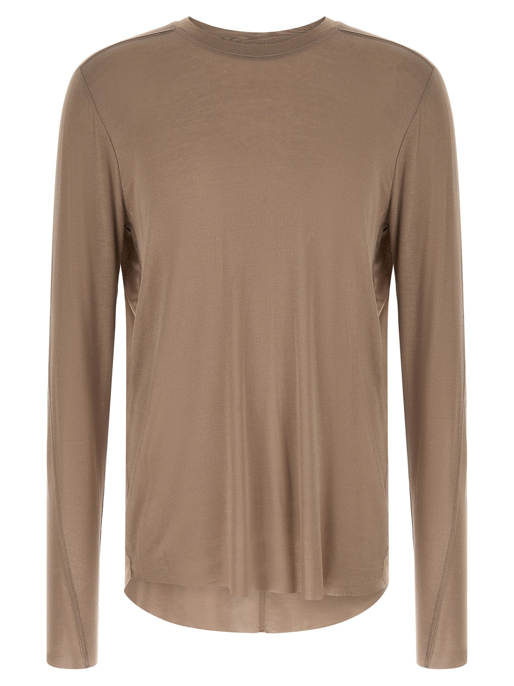 Gray Viscose T-Shirt