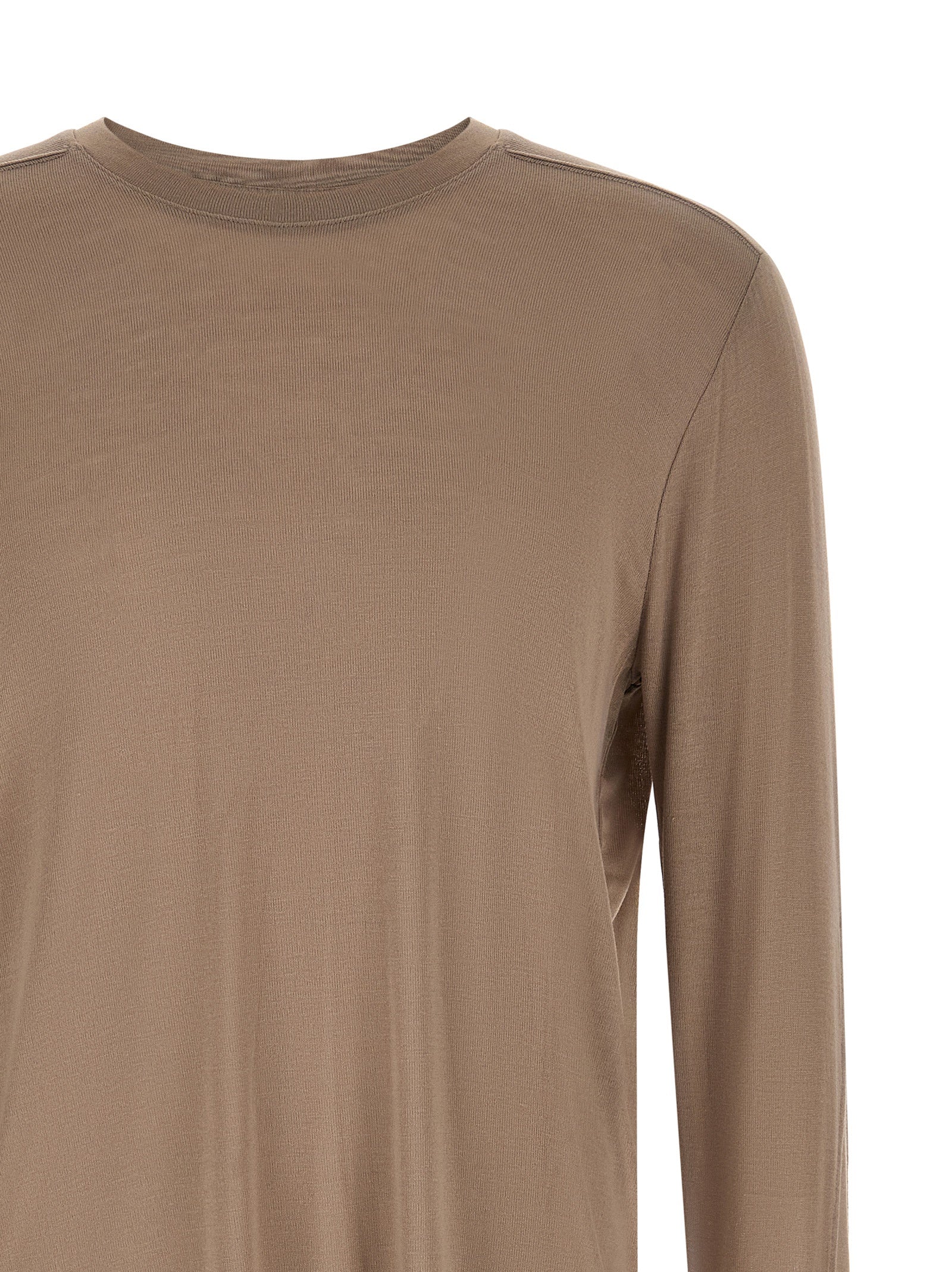 Gray Viscose T-Shirt