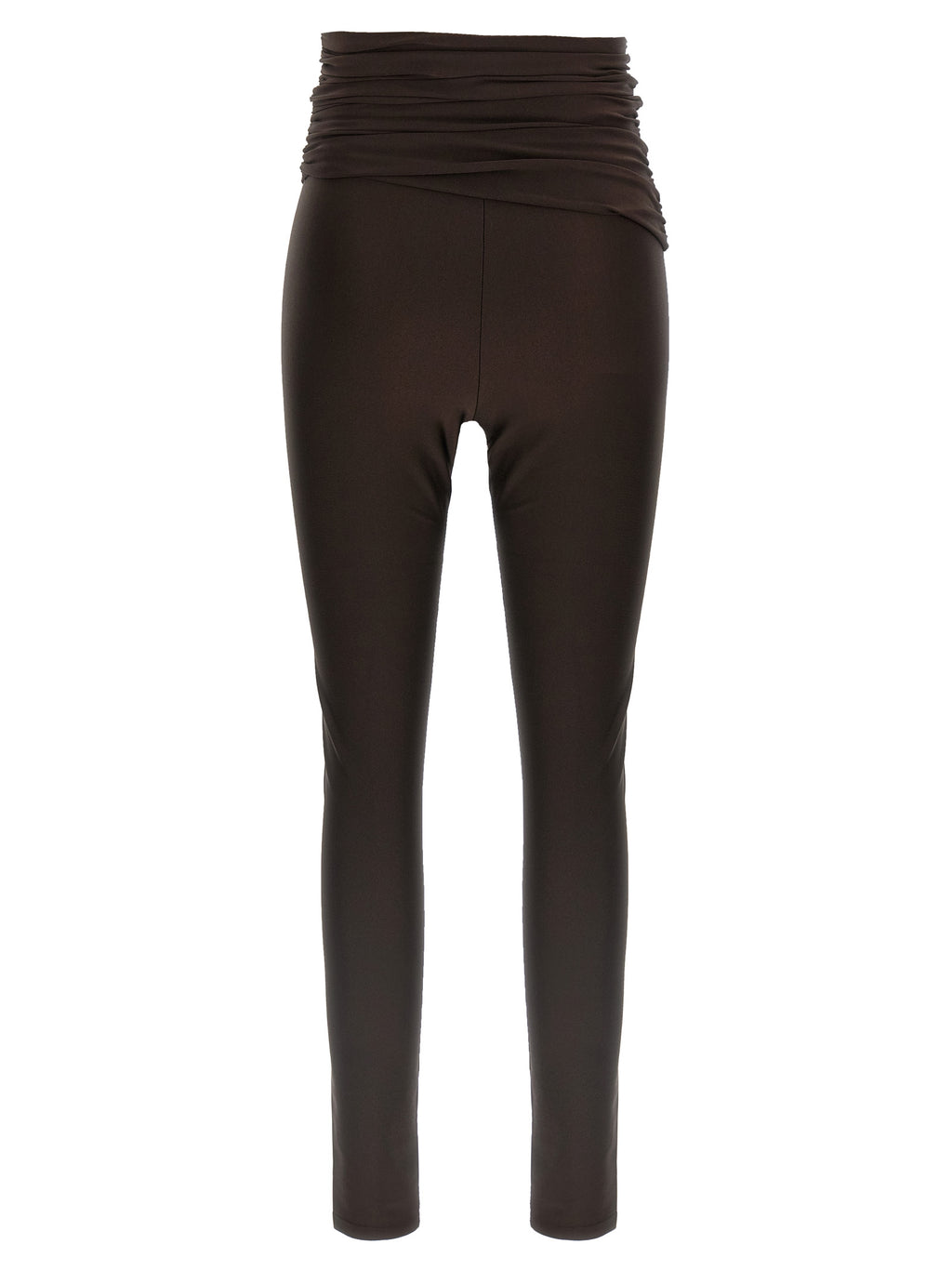 Brown Polyamide Leggings