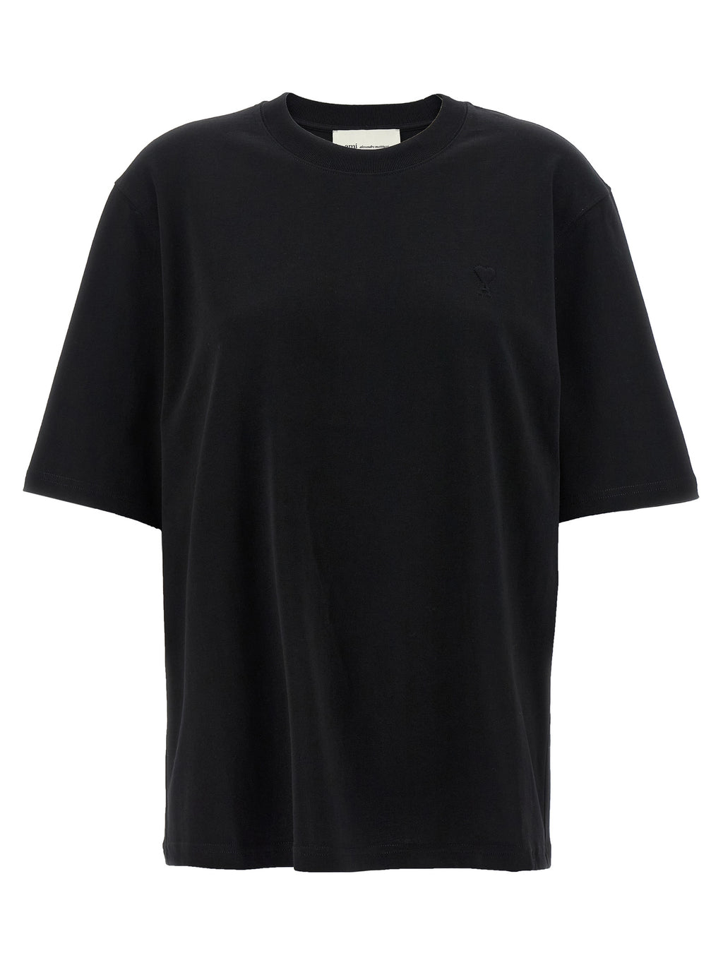 Black Cotton T-Shirt