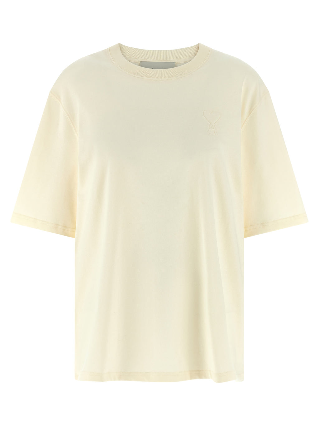 Beige Cotton T-Shirt