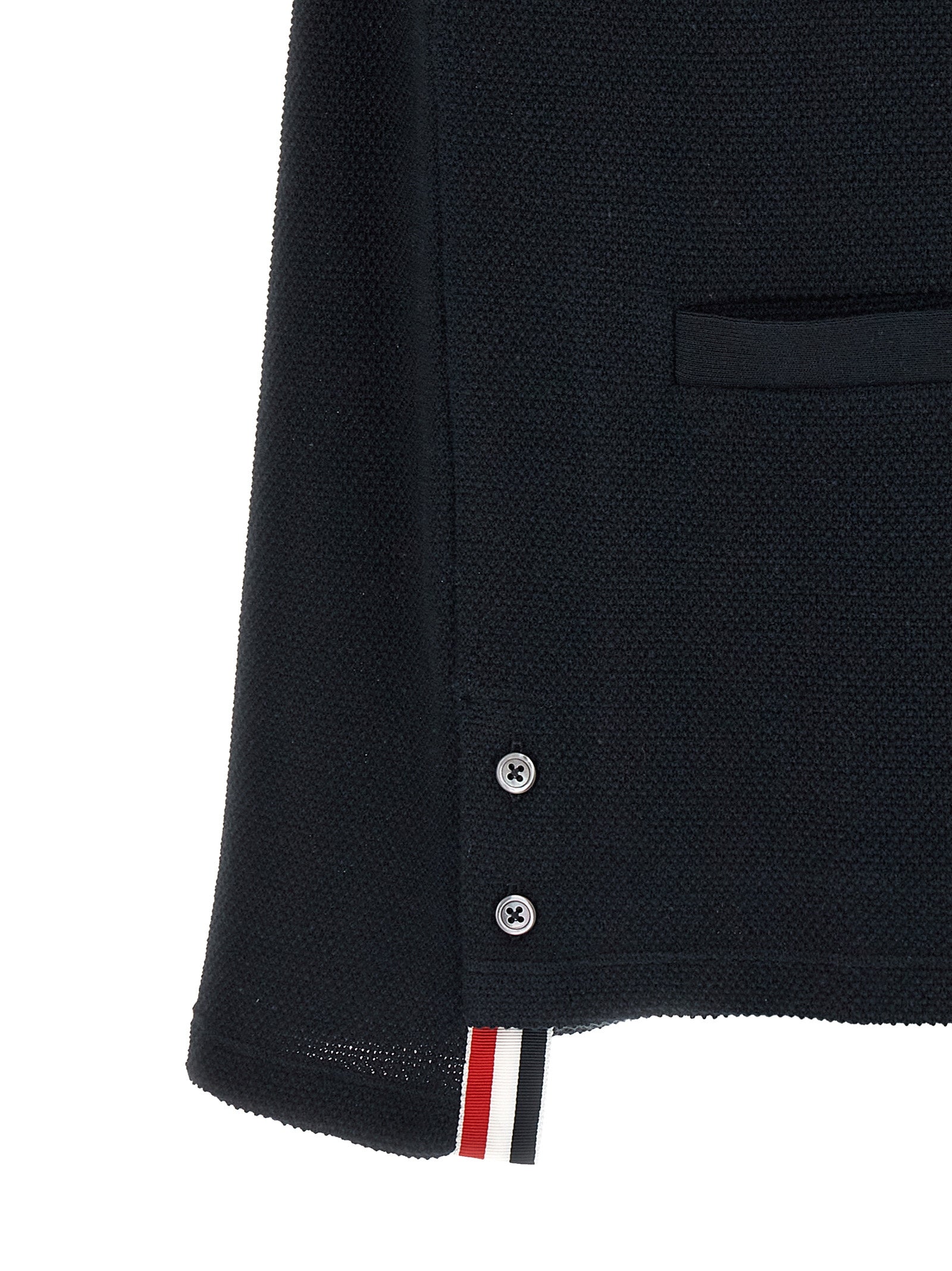 Blue Cotton Cardigan