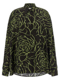 Black Viscose Blouse