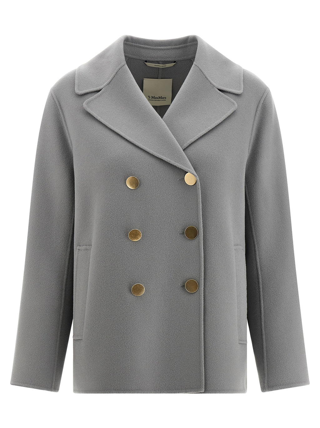 Gray Virgin Wool Blazer