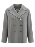 Gray Virgin Wool Blazer