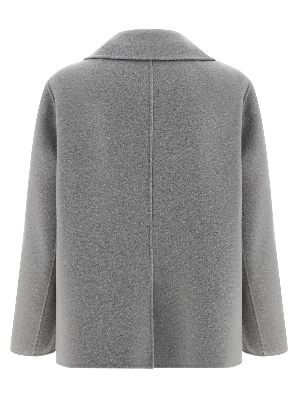 Gray Virgin Wool Blazer