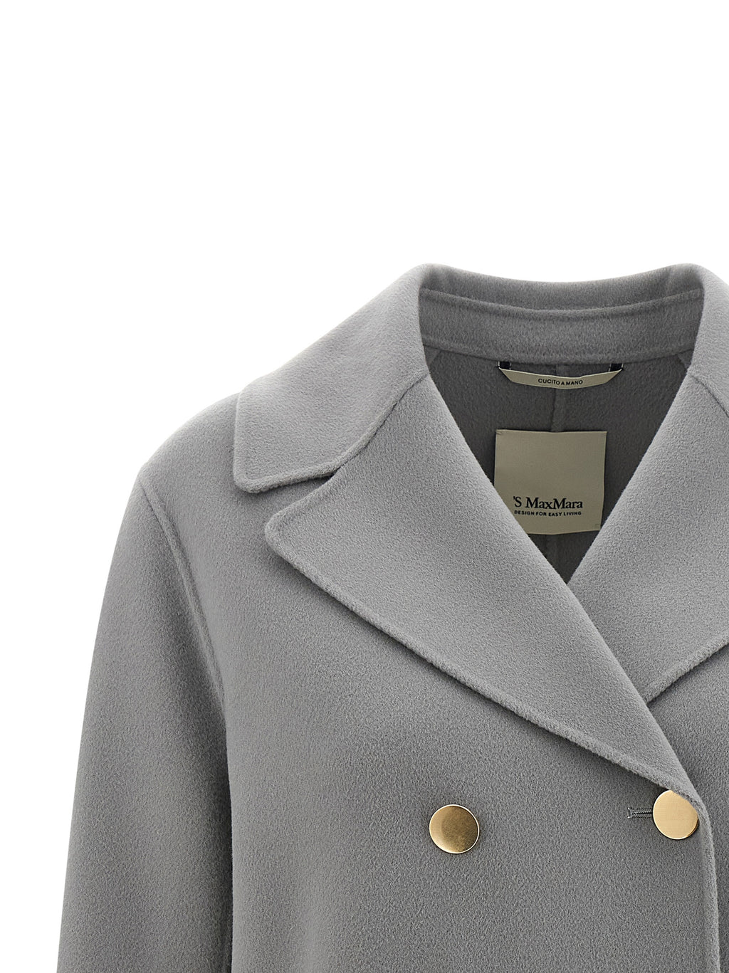 Gray Virgin Wool Blazer