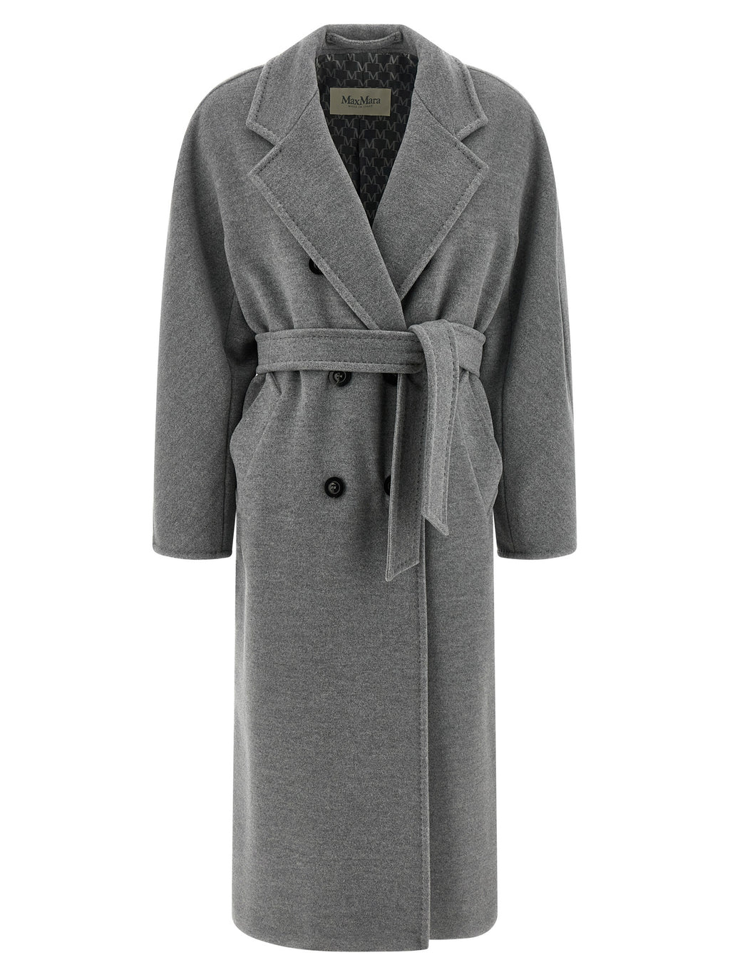 Gray Virgin Wool Coat