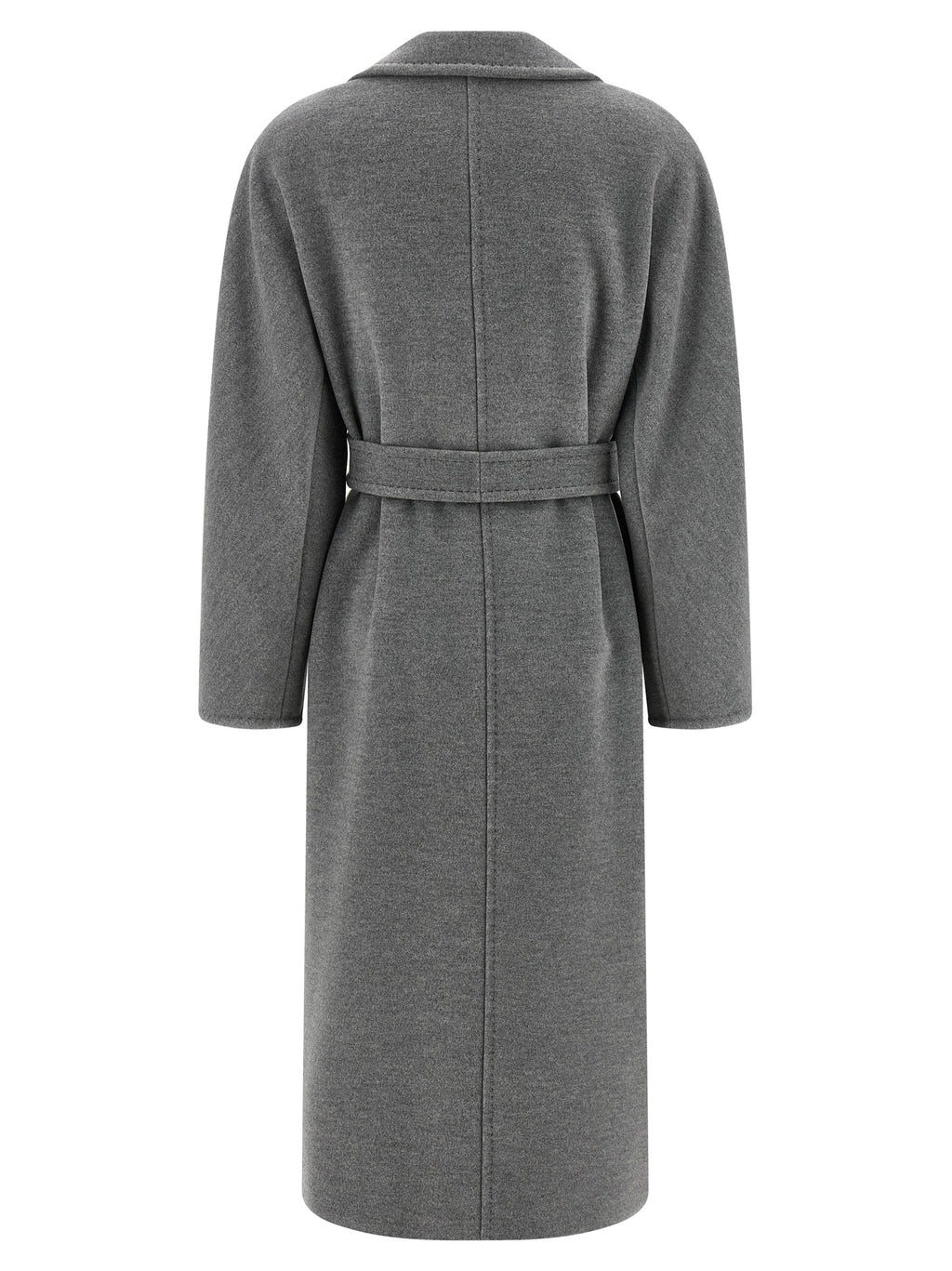 Gray Virgin Wool Coat