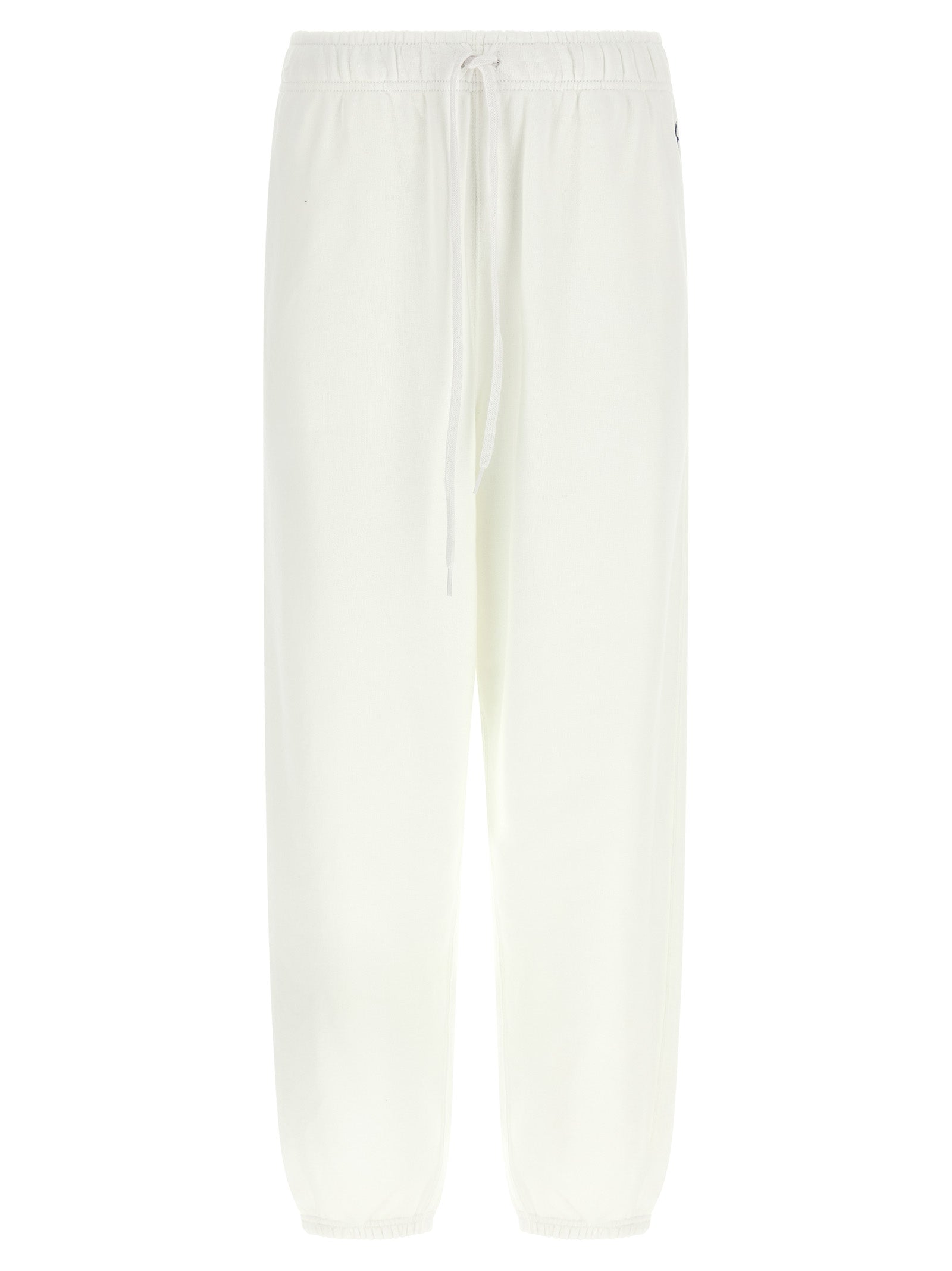 White Cotton Joggers (Workout Pants)