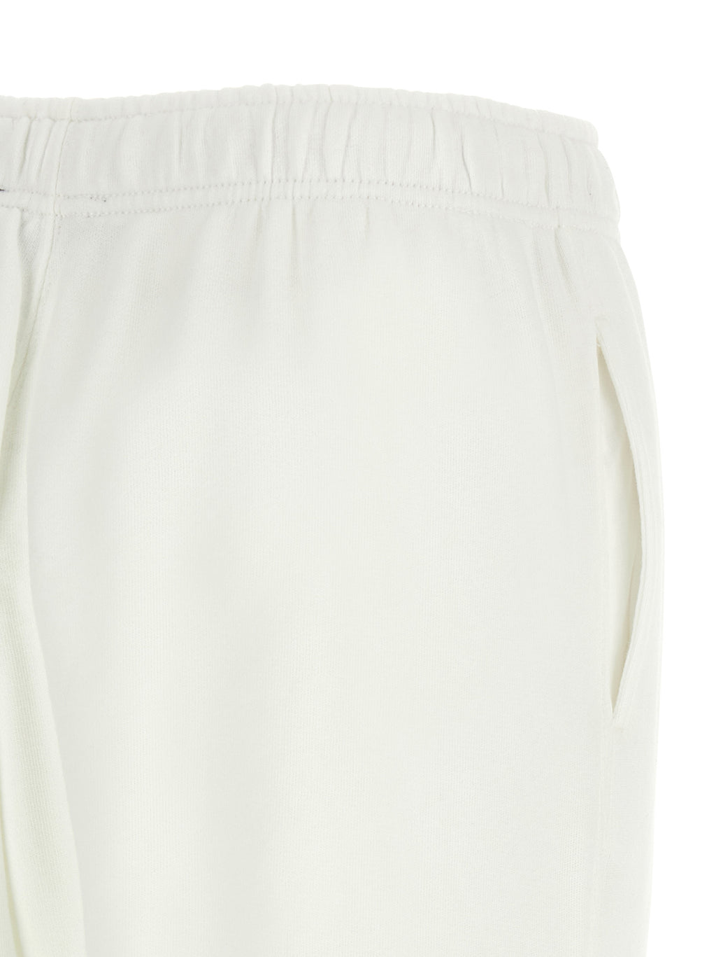 White Cotton Joggers (Workout Pants)