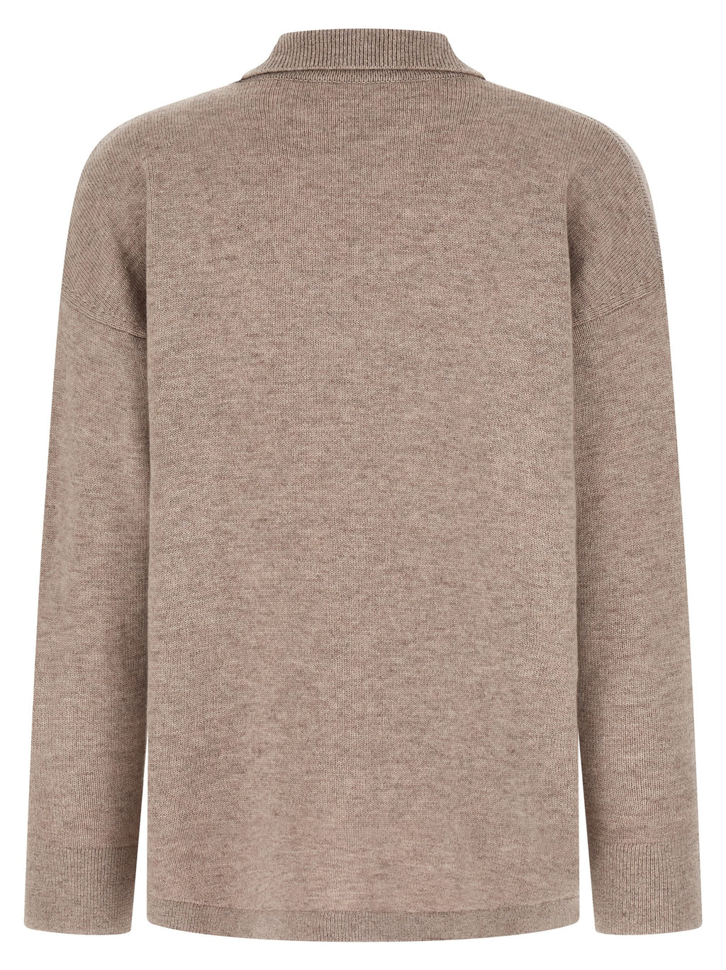 Beige Wool Cardigan