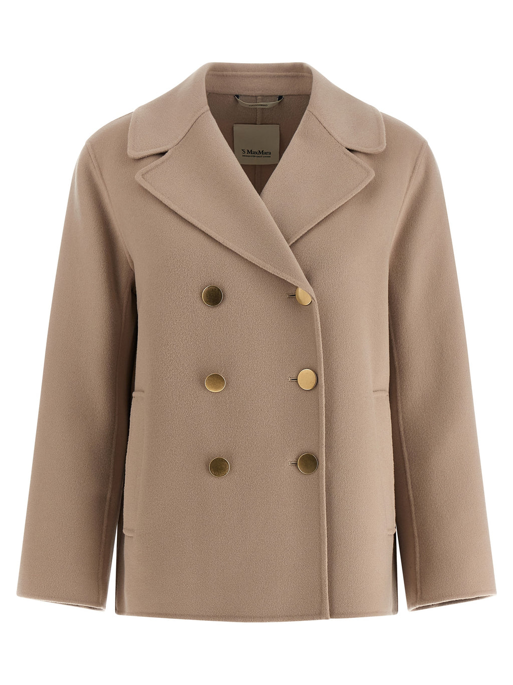 Beige Virgin Wool Blazer