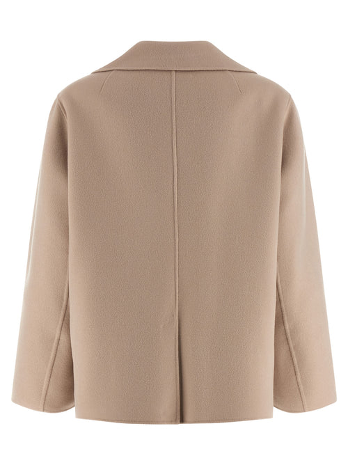 'S Max Mara Beige Virgin Wool Blazer