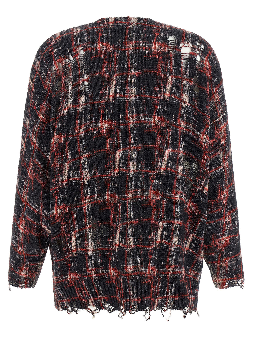 Multicolor Linen Cardigan