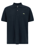 Blue Cotton Polo Shirt