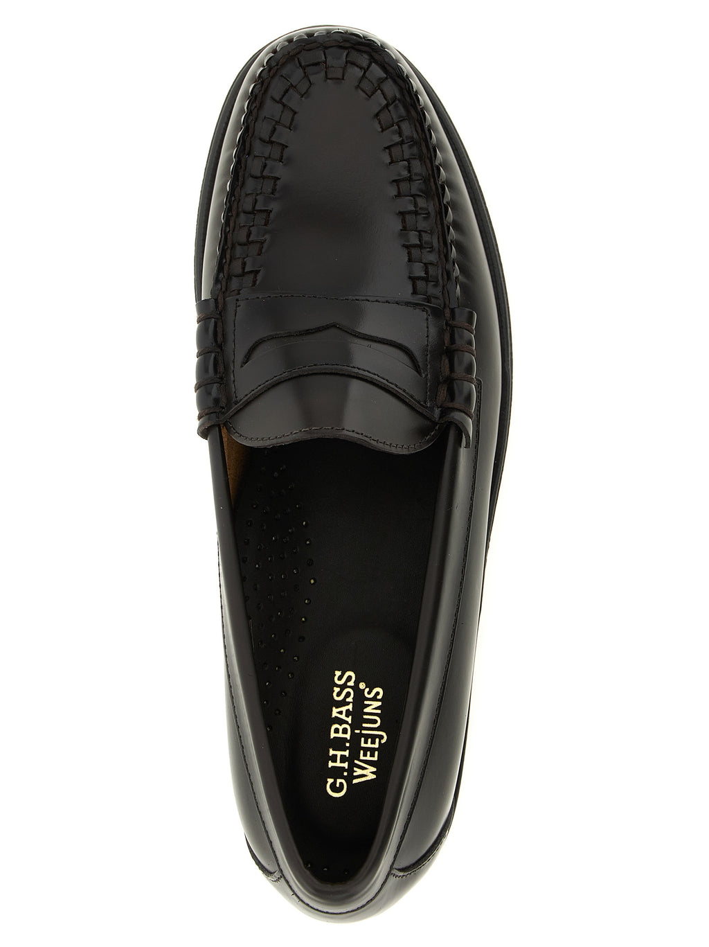 Brown Cowhide Slip-On Loafers