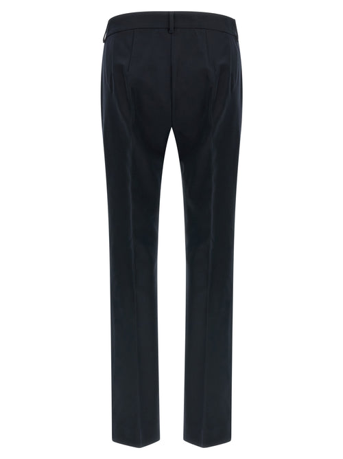 'S Max Mara Blue Cotton Flared Pants