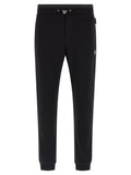Black Cotton Joggers (Workout Pants)
