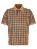 Beige Viscose Polo Shirt
