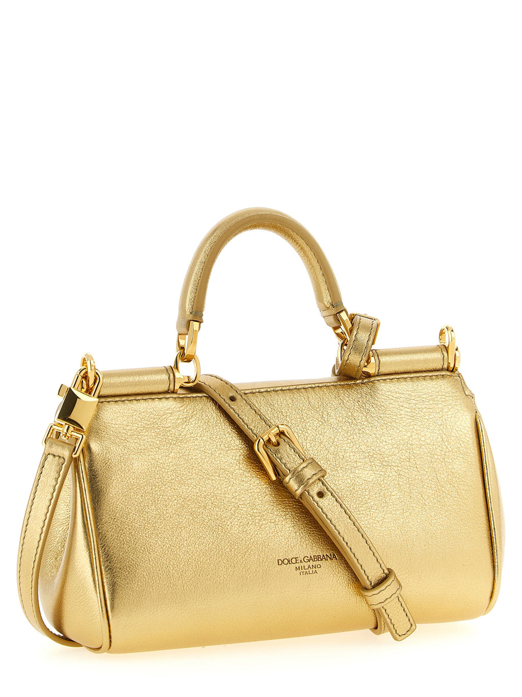 Gold Calfskin Handbag