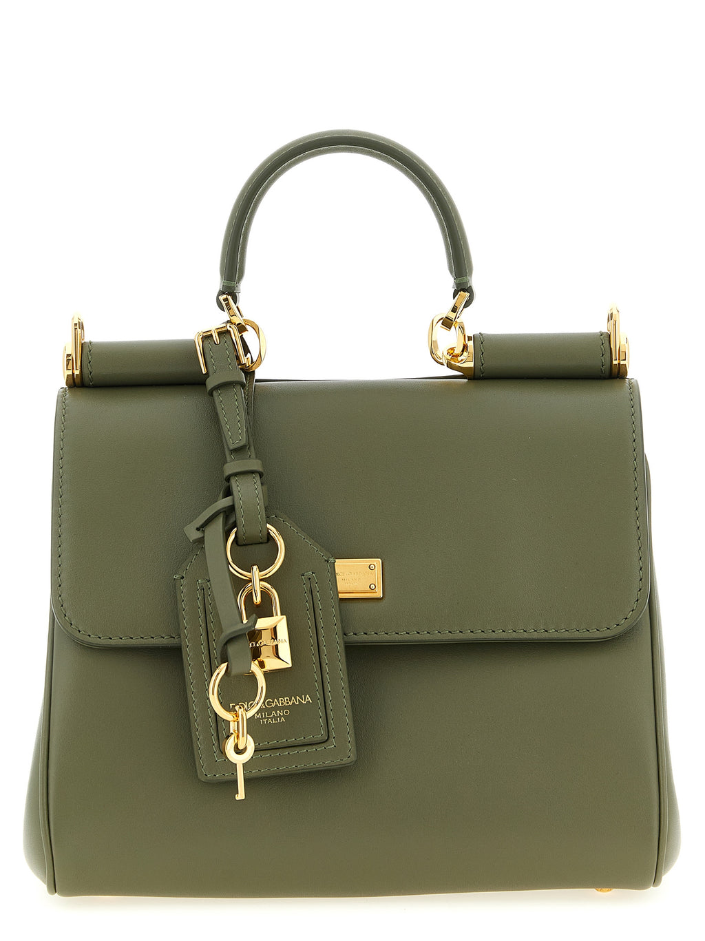 Bicolor Calfskin Handbag