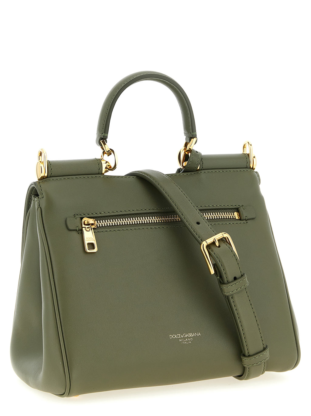 Bicolor Calfskin Handbag