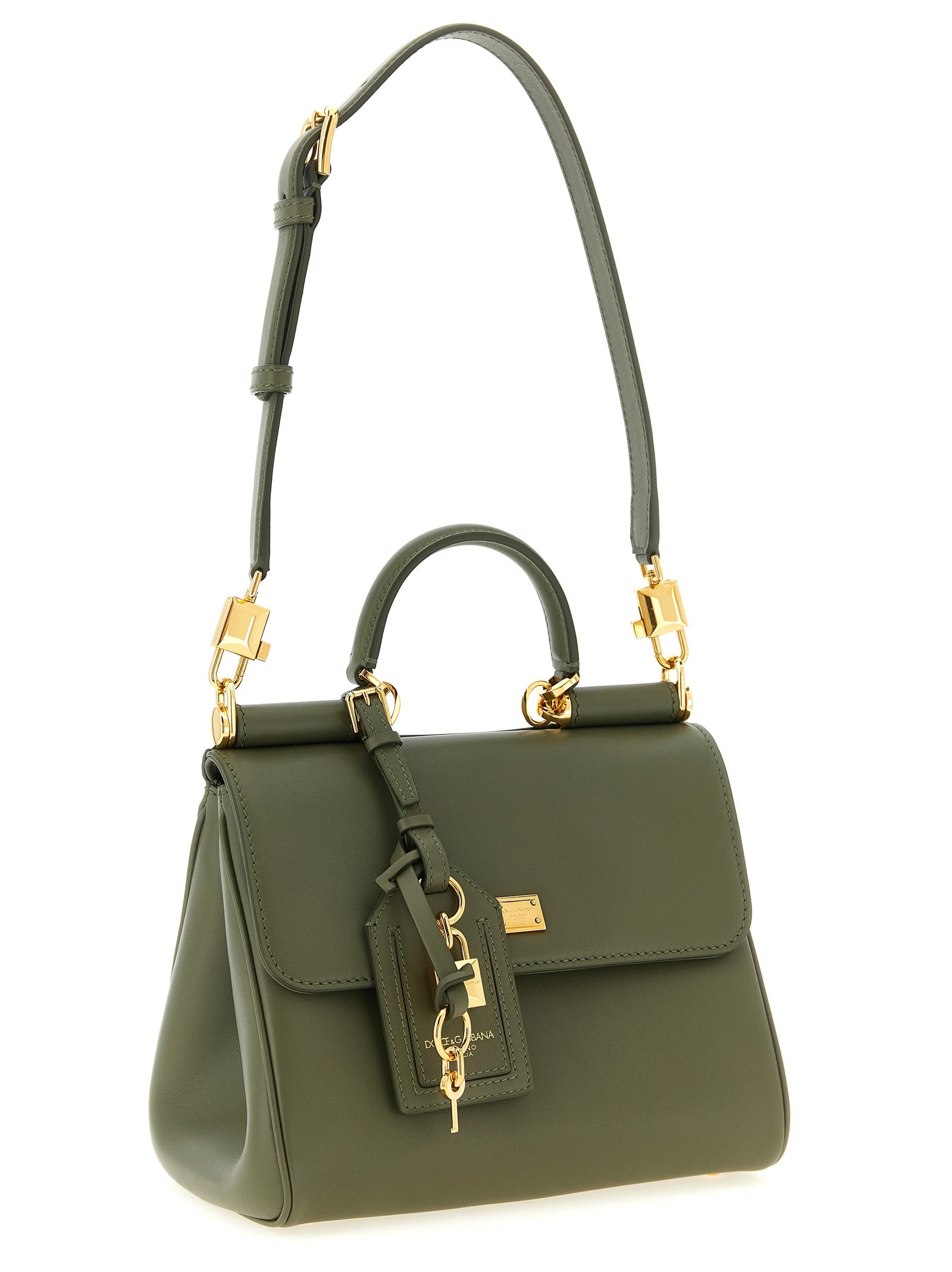 Bicolor Calfskin Handbag