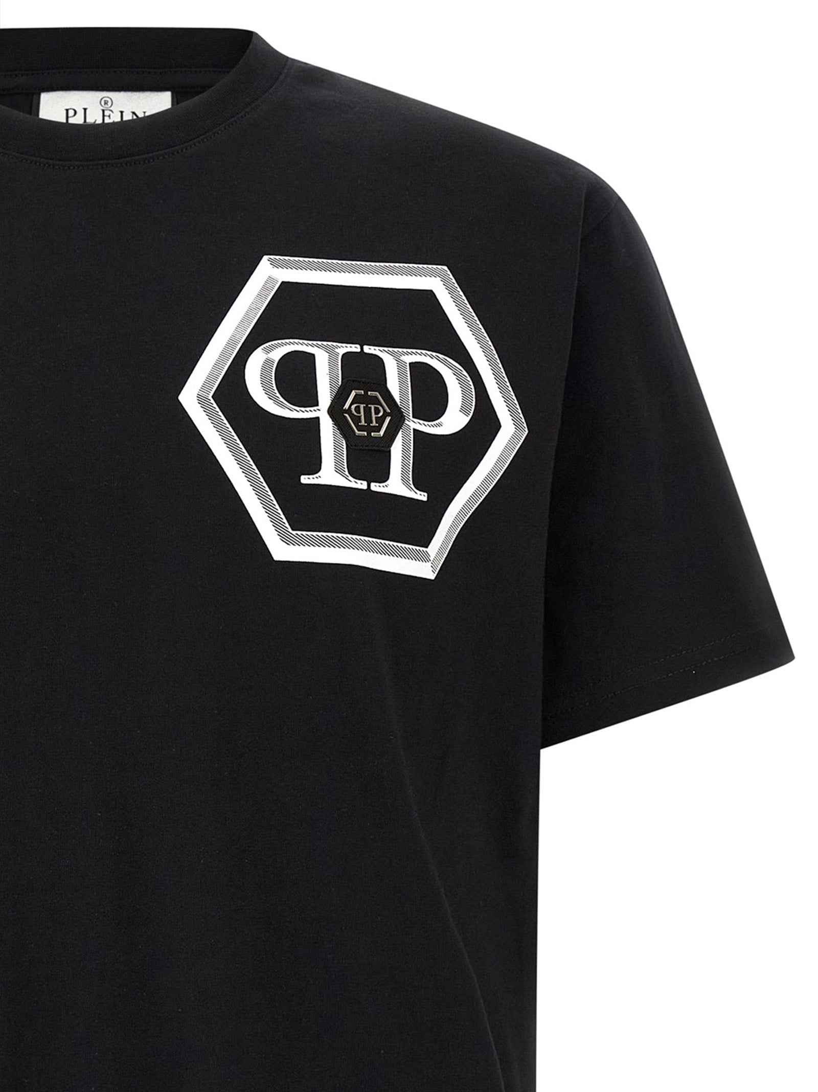 Black Cotton T-Shirt
