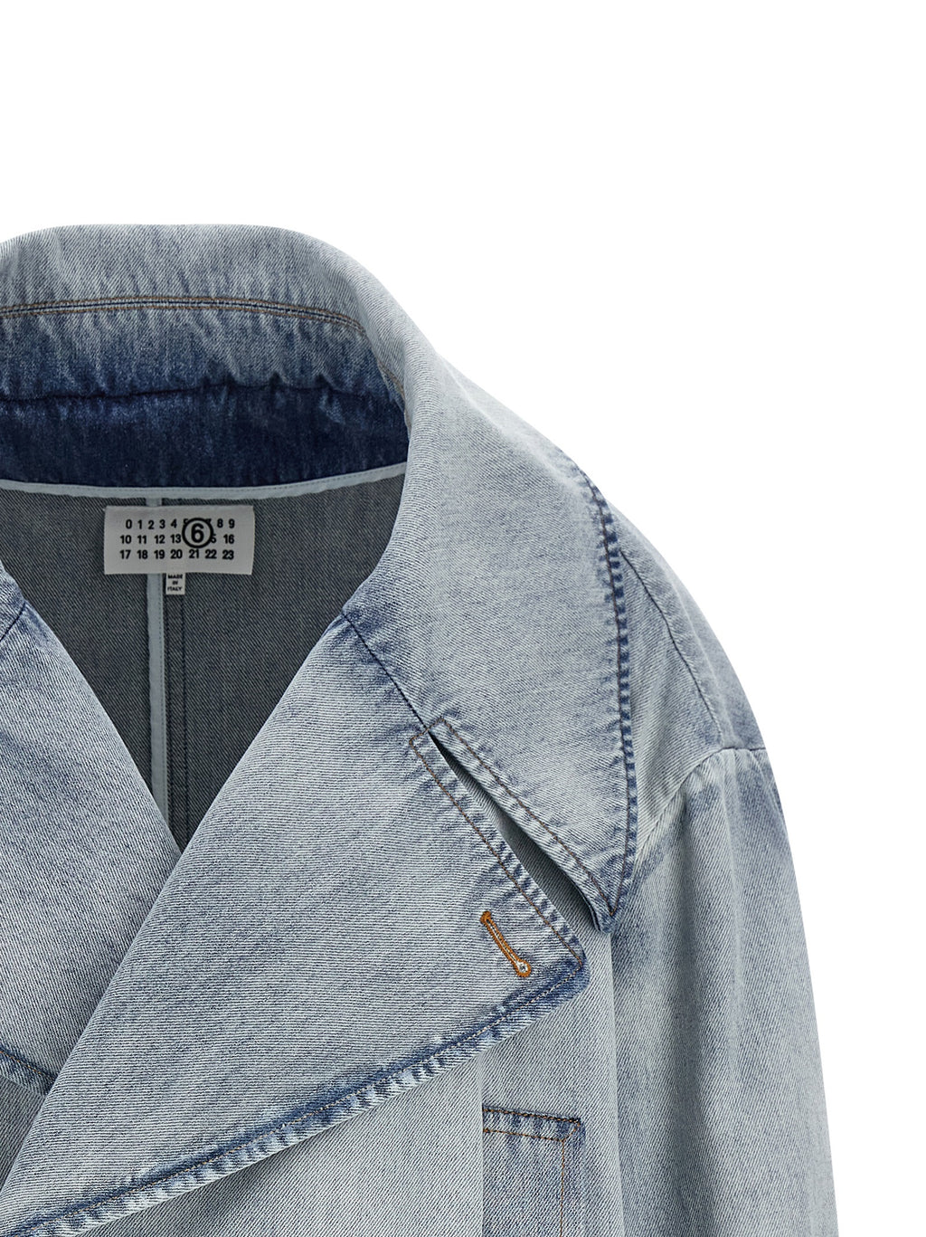 Blue Cotton Denim Jacket