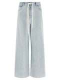 Blue Cotton Jeans Denim