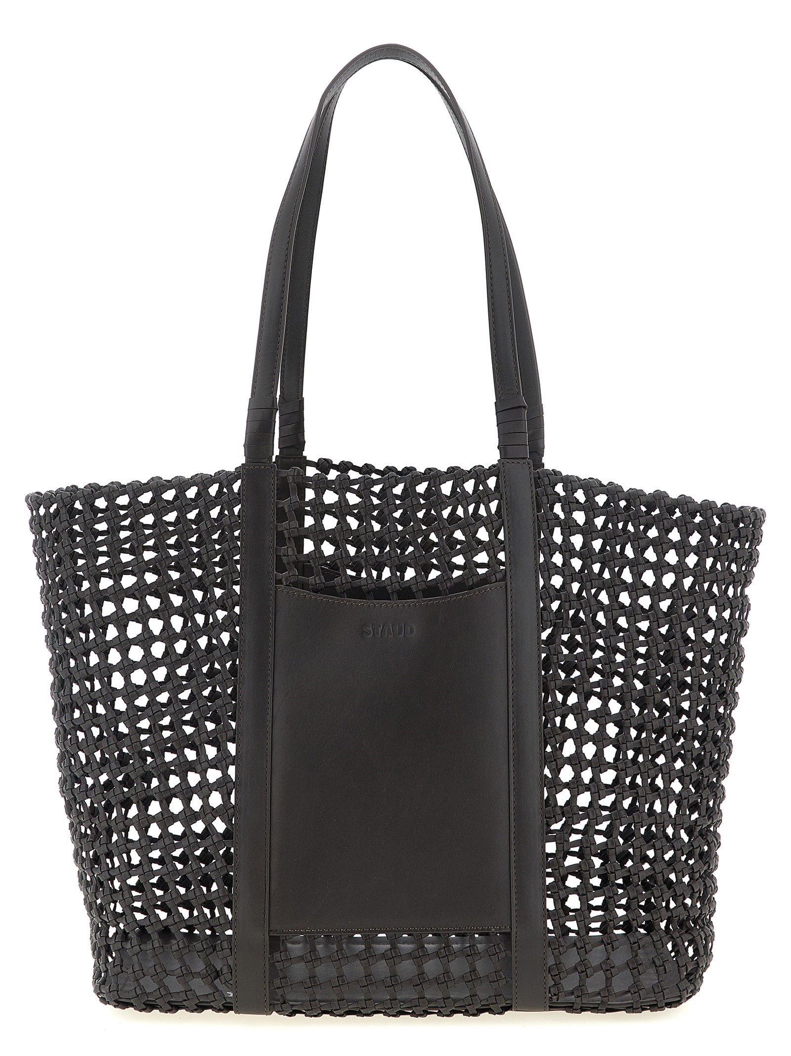 Brown Cowhide Tote Bag