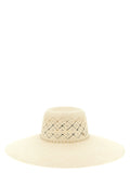 Beige Fabric Sunhat