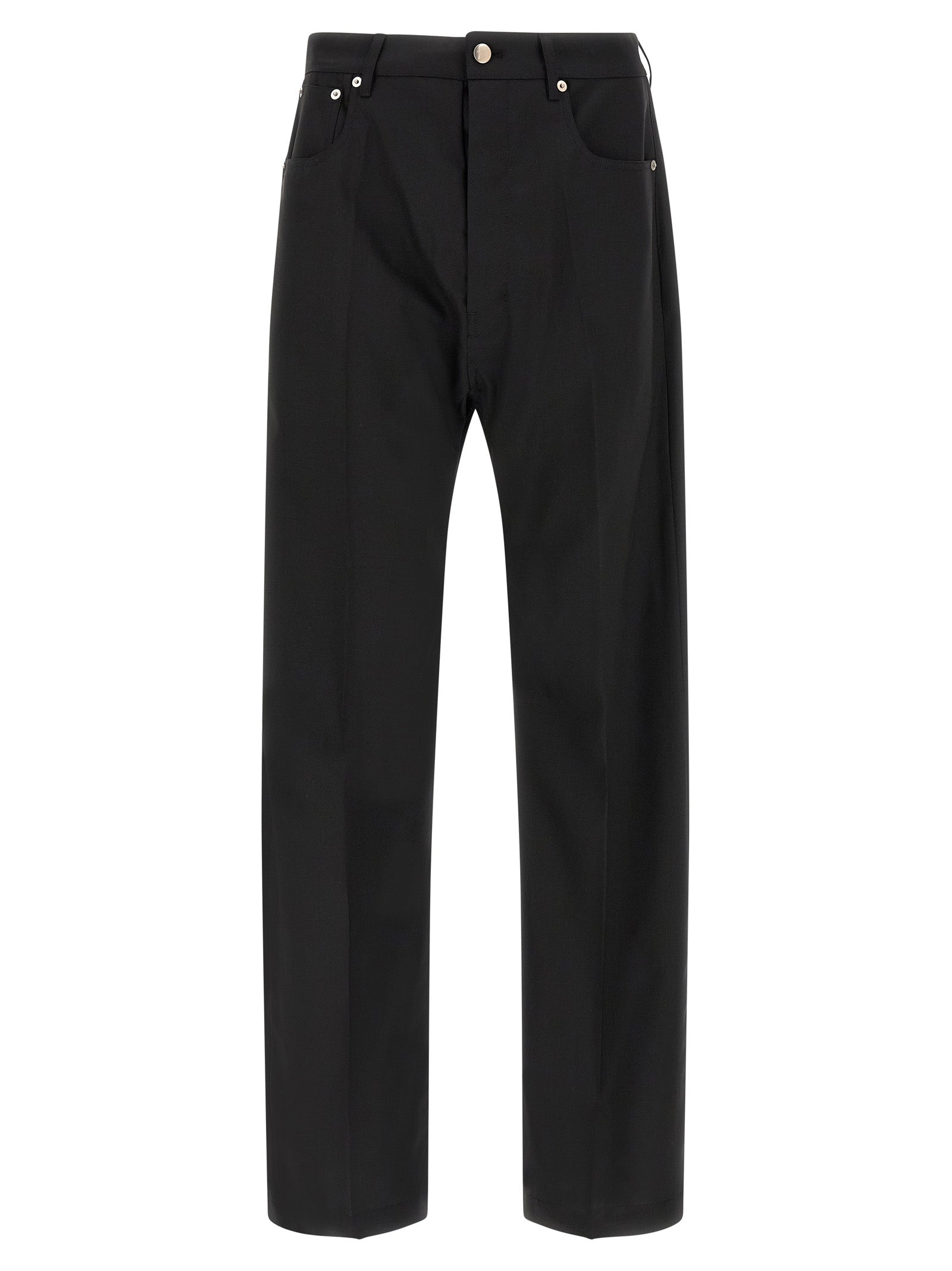 Black Wool Jeans Denim