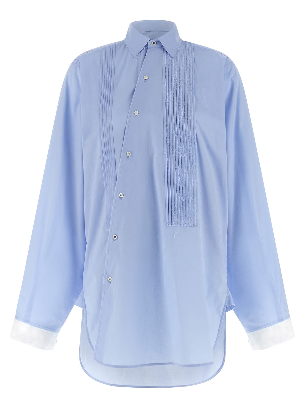 Blue Cotton Blouse