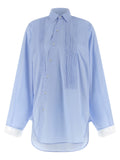 Blue Cotton Blouse