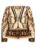 Beige Cotton Blouse