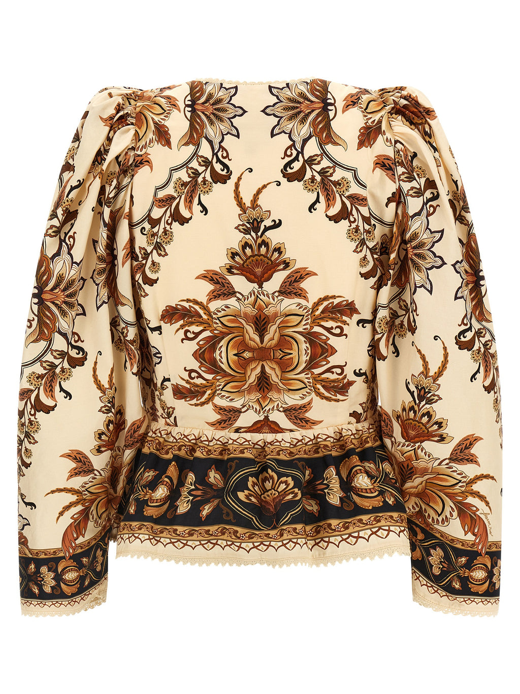 Beige Cotton Blouse