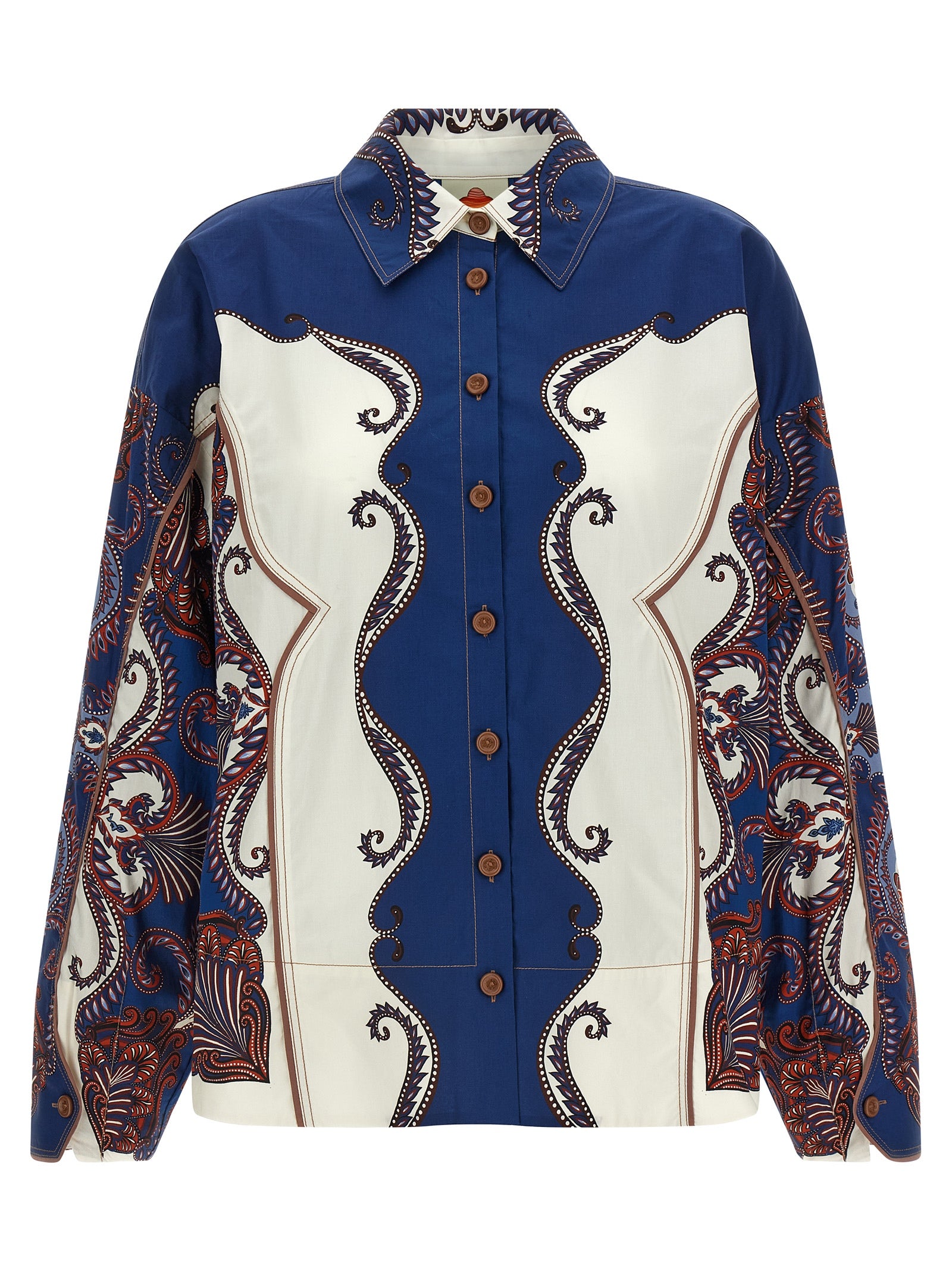 Multicolor Cotton Blouse