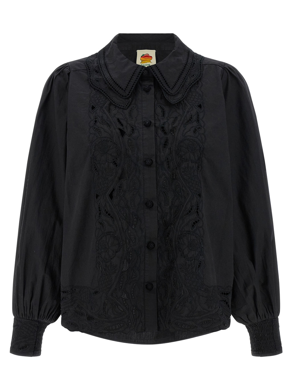 Black Cotton Blouse