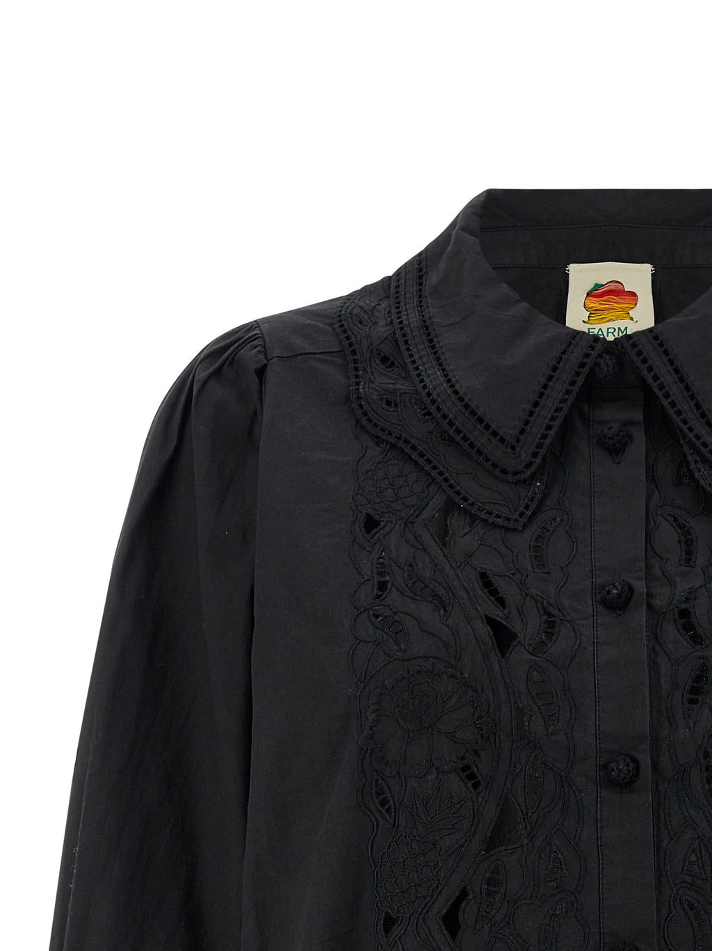 Black Cotton Blouse