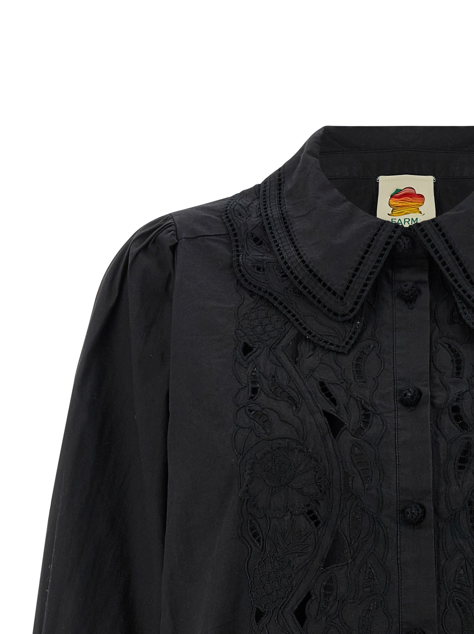 Black Cotton Blouse