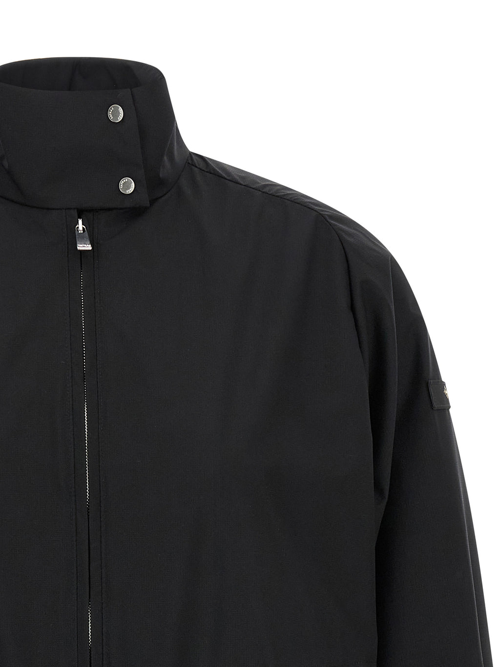 Black Nylon Shell Jacket