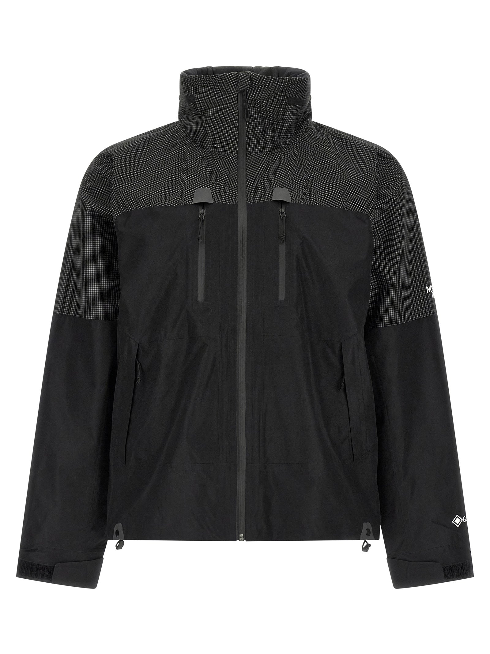 Black Polyester Shell Jacket