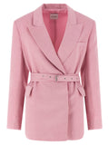 Multicolor Linen Blazer