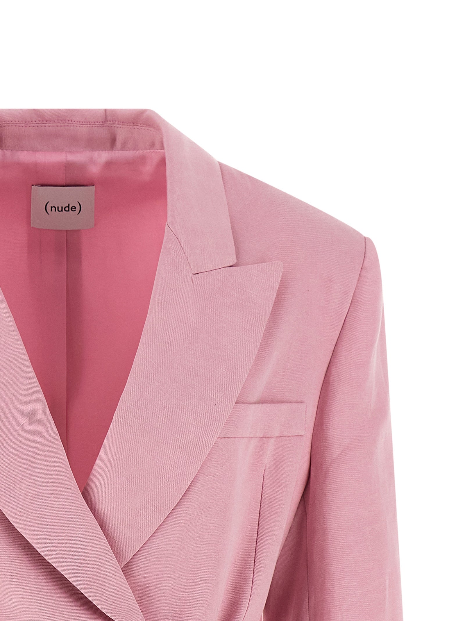Multicolor Linen Blazer
